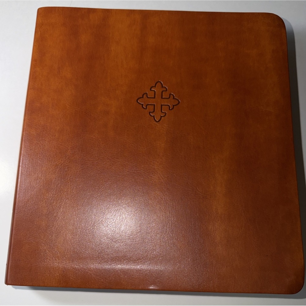 Amplified Holy Bible XL Edition Zondervan  Leathersoft  Brown 2015
